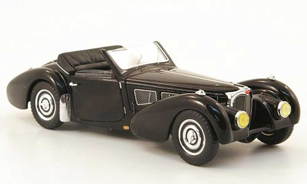 Bugatti 57 S 1/43 Spark S Gangloff black 1937 diecast model cars