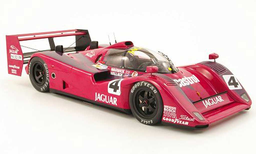 Jaguar XJ R14 1/18 Spark R14 no.4 silk cut d.warwick/a.wallace le mans test 1991 diecast model cars
