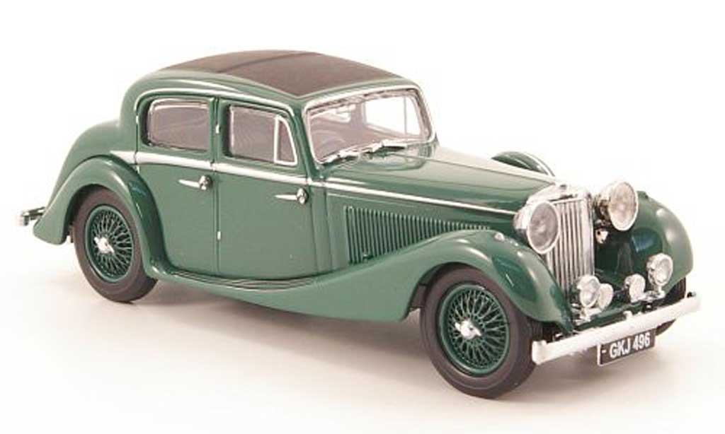 Jaguar SS 1/43 Oxford 2.5 litre grun diecast model cars