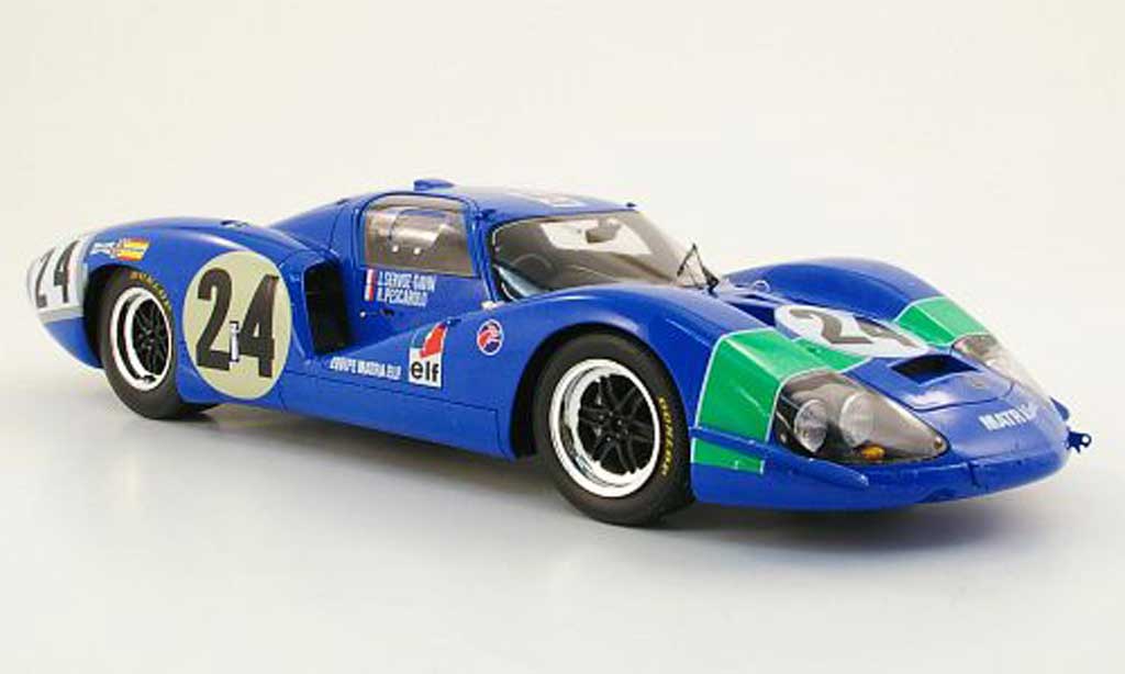 Simca Matra 1/18 Spark ms 630 no.24 elf h.pescarolo / j.servoz-gavin 24h le mans 1968 diecast model cars