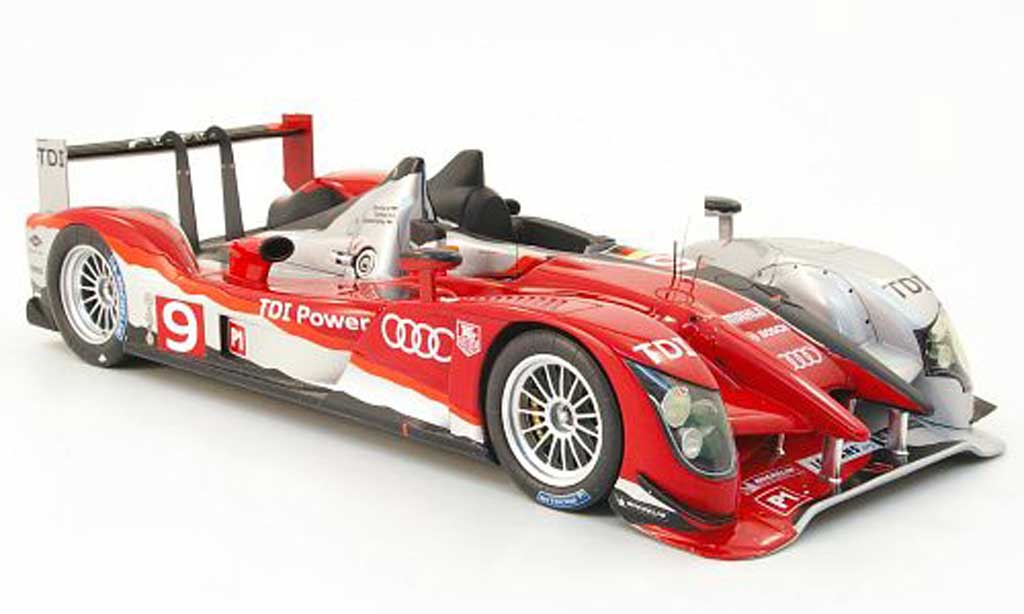Audi R15 1/18 Spark tdi no.9 24h le mans 2010 t.bernhard / r.dumas / m.rockenfeller diecast model cars