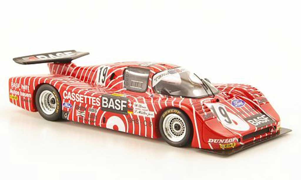 Ford F1 1982 1/43 Bizarre 1982 Sauber SHS C6 No.19 BASF 24h Le Mans diecast model cars