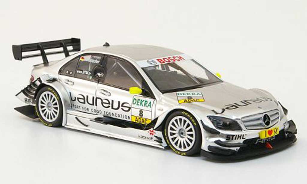 Mercedes Classe C DTM 1/43 Minichamps DTM 09 No.8 Team Laureus AMG Saison 2010 diecast model cars