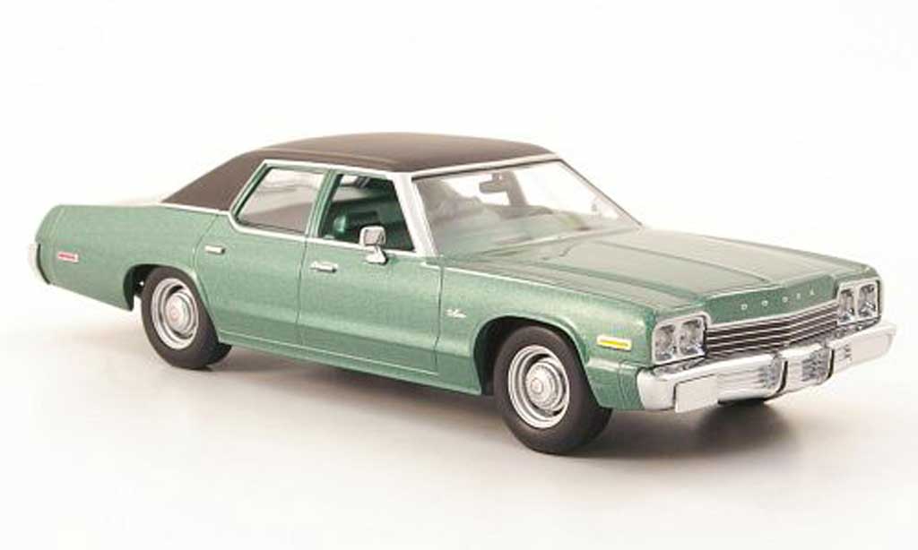 Dodge Monaco 1974 1/43 Minichamps 1974 grun/black 1974 diecast model cars