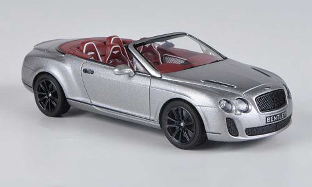 Bentley Continental 1/43 Minichamps Supersports Convertible matt-grey 2010 diecast model cars