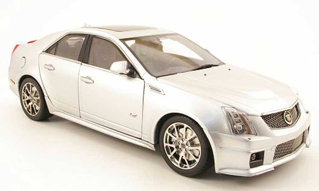 Cadillac CTS-V 1/18 Kyosho grey allise diecast model cars