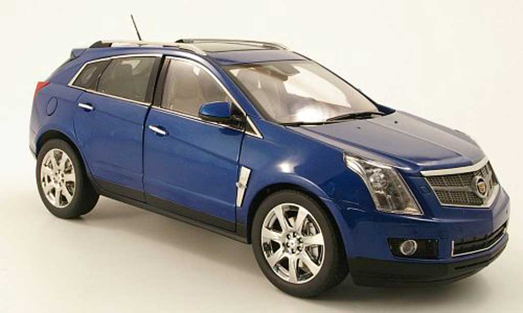 Cadillac SRX 1/18 Kyosho crossover blue diecast model cars