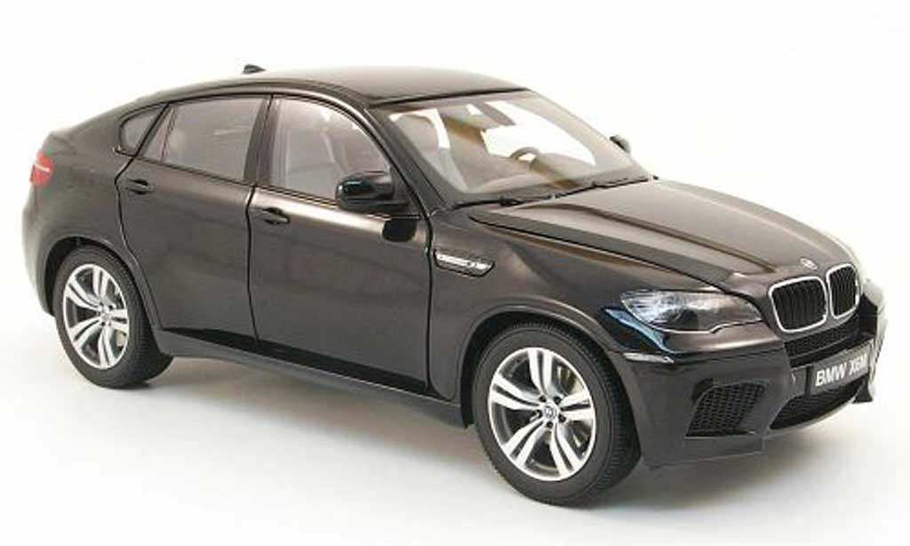 Bmw X6 E71 1/18 Kyosho E71 M black 2009 diecast model cars