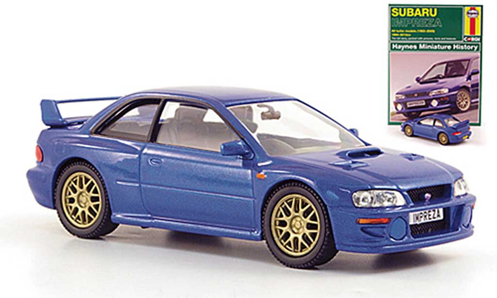 Subaru Impreza WRX 1/43 Corgi STI WRX blue RHD diecast model cars