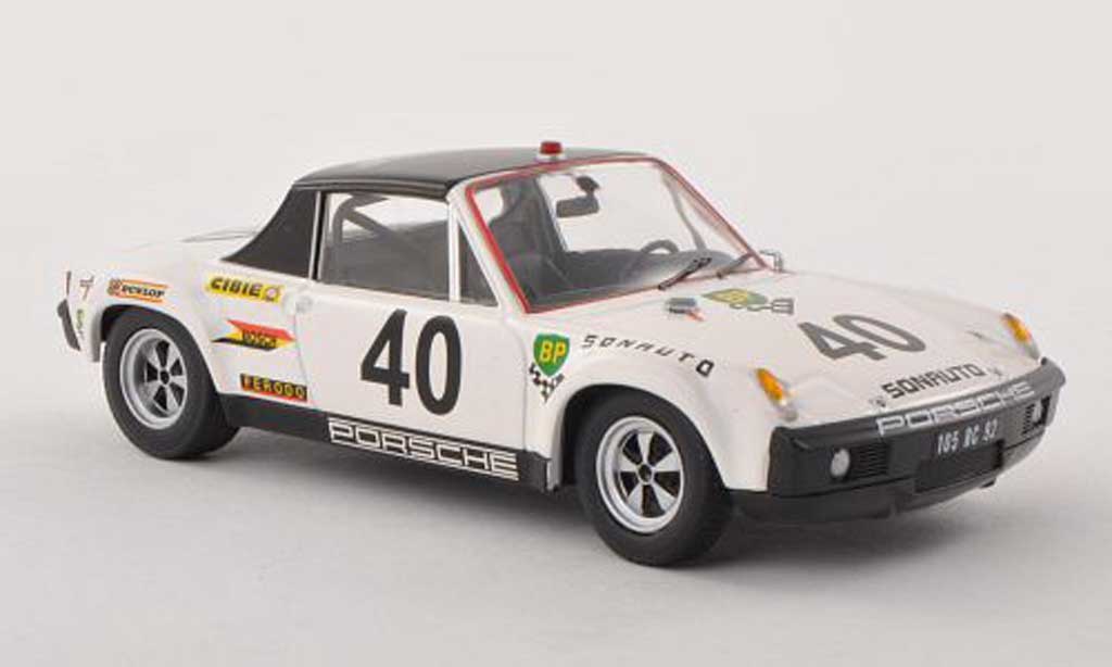 Porsche 914 1/43 Schuco 6 No.40 Sonauto 24h Le Mans 1970 G.Chasseuil/C.Ballot Lena diecast model cars
