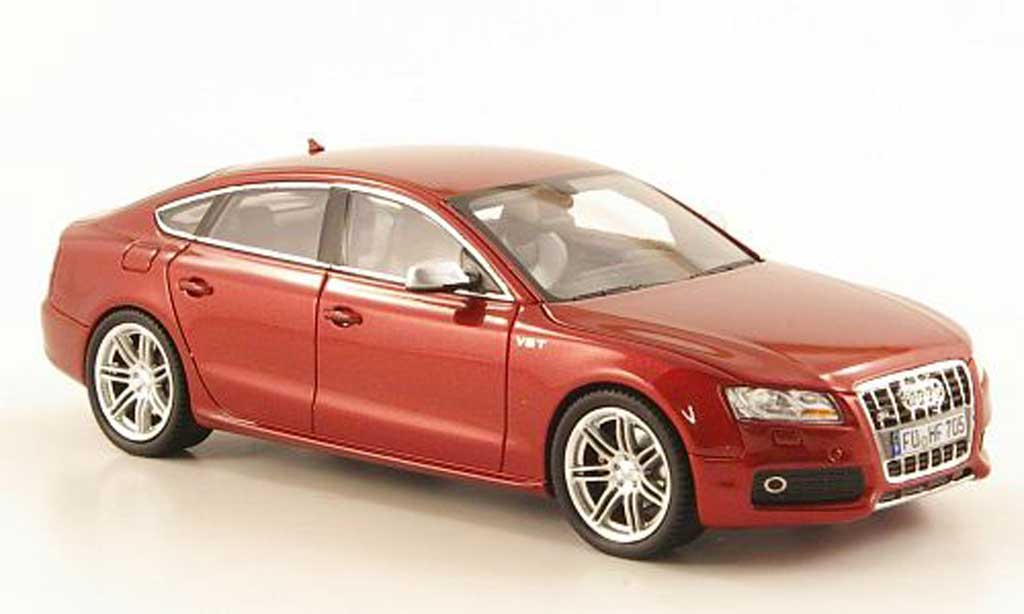 Audi S5 1/43 Schuco Sportback red diecast model cars