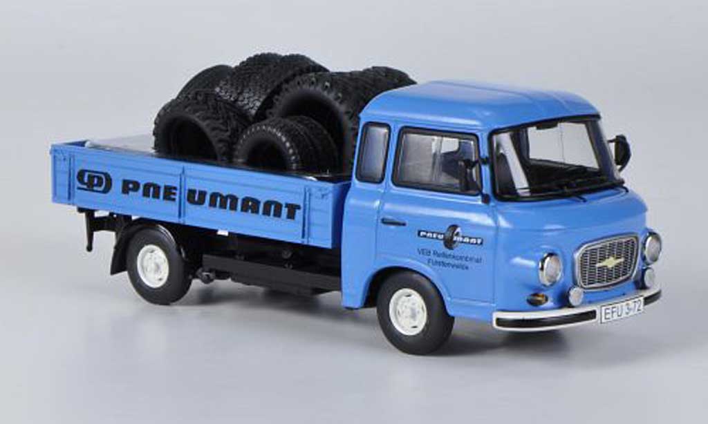 Barkas B 1000 1/43 Schuco Pritsche Pneumant avec Reifenbeladung diecast model cars