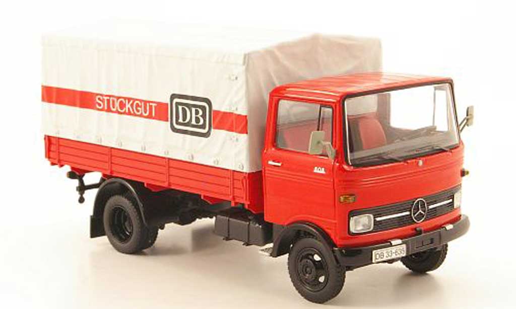 Mercedes LP 608 1/43 Schuco DB Stuckgut Pritsche/Plane diecast model cars