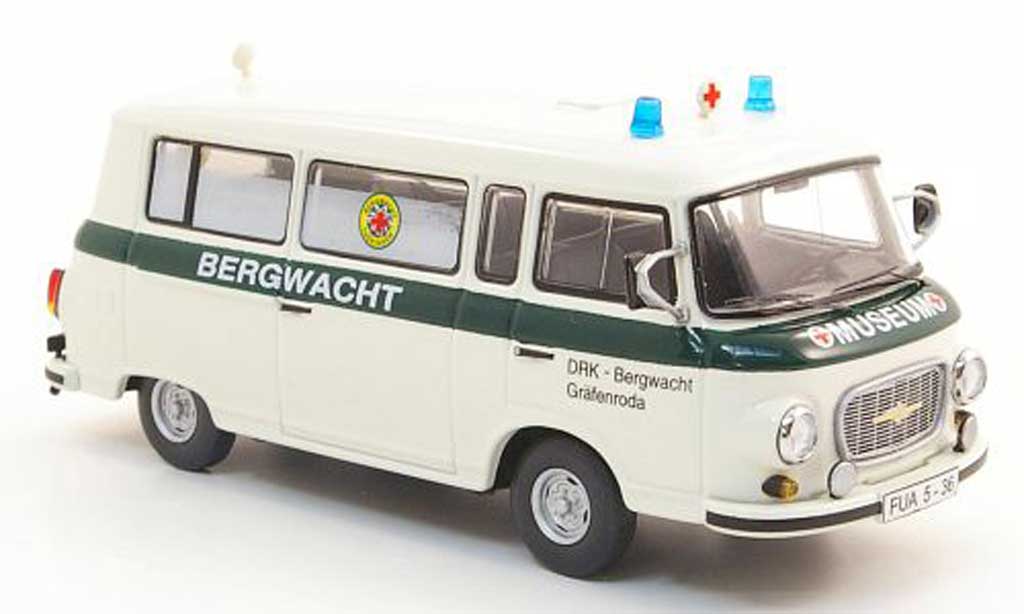 Barkas B 1000 1/43 Schuco Bus DRK Bergwacht Grafenroda diecast model cars