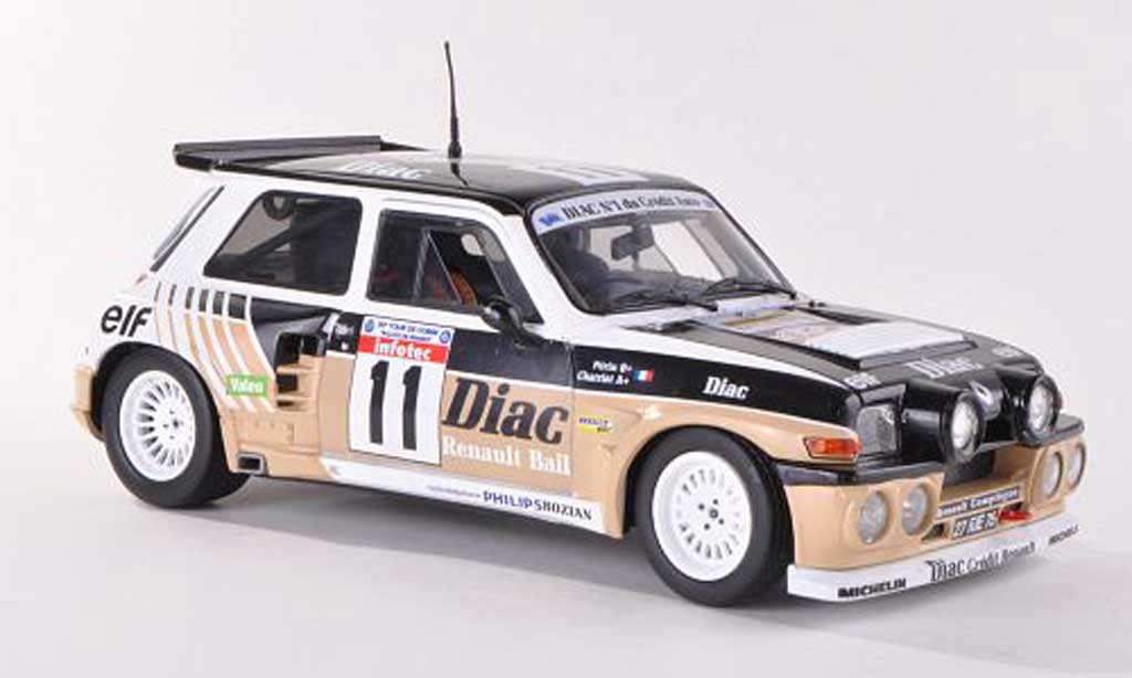 Renault 5 Turbo 1/18 Solido Turbo Maxi No.11 Diac Tour de Corse 198 diecast model cars
