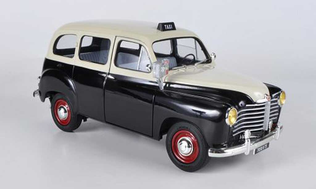Renault Colorale 1/18 Solido Taxi black/beige 1953 diecast model cars