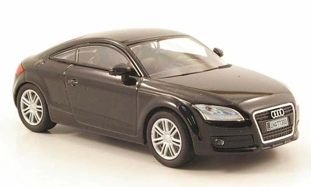 Audi TT 1/43 Solido Coupe black 2006 diecast model cars