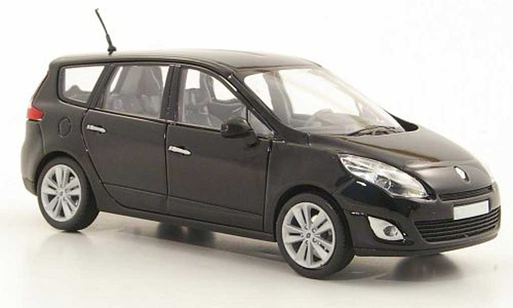Renault Grand Scenic 1/43 Solido black 2009 diecast model cars