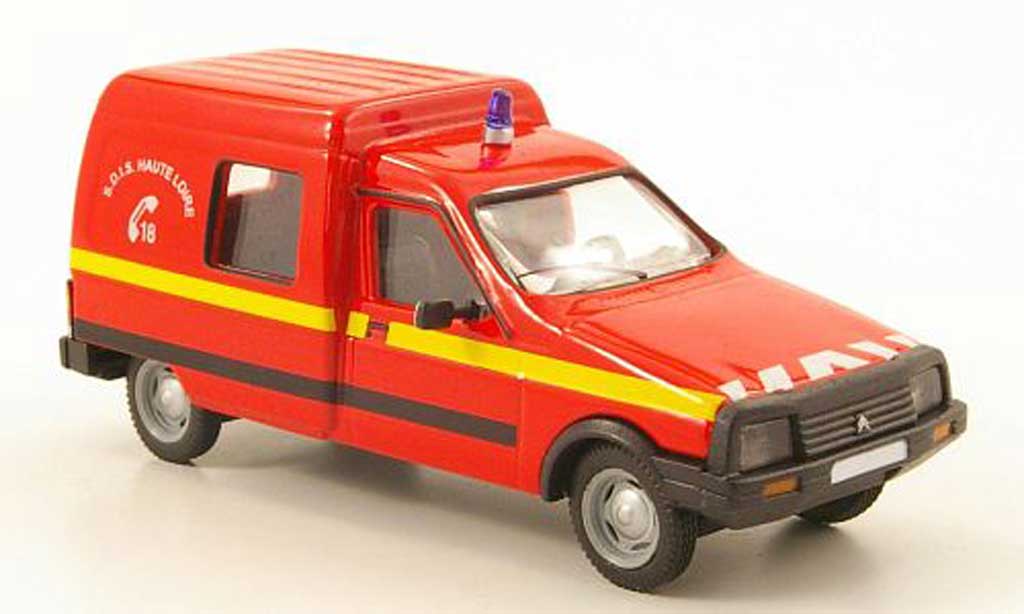 Citroen C15 1/43 Solido pompier 1989 diecast model cars