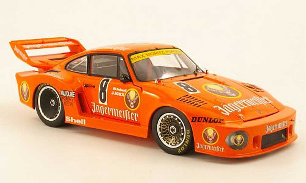 Porsche 935 1978 1/18 TrueScale Miniatures 1978 No.8 Jegermeister - Max Moritz 1000km Nurburgring M.Schurti / J.Ickx diecast model cars