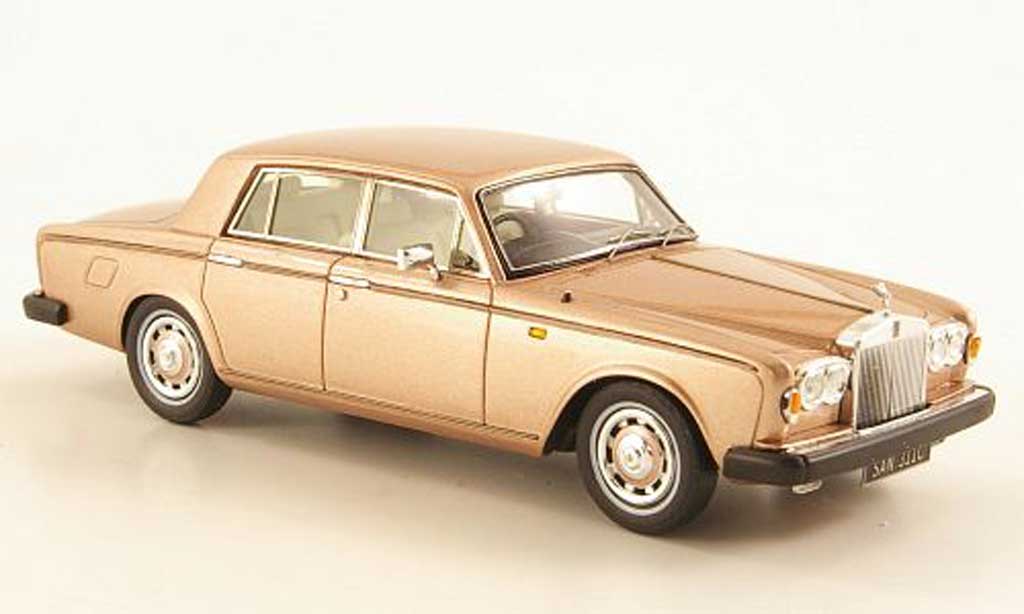 Rolls Royce Silver Shadow 1/43 TrueScale Miniatures ll Park Ward beige 1979 diecast model cars