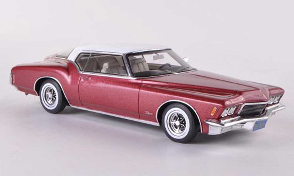 Buick Riviera 1971 1/43 TrueScale Miniatures 1971 red/white diecast model cars