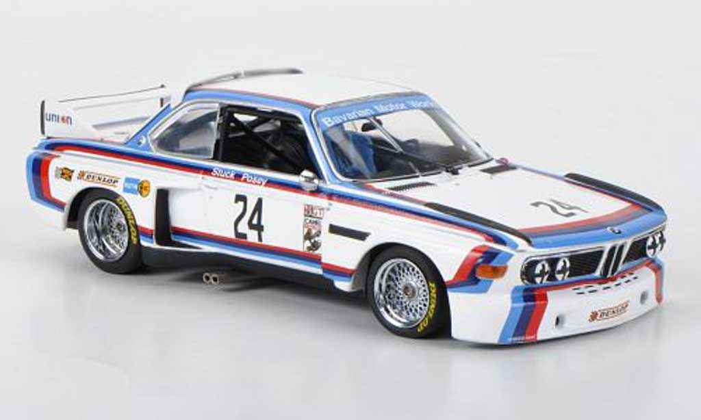 Bmw 3.5 CSL 1/43 Minichamps CSL IMSA No.24 Team North America H.-J.Stuck / S.Posey 12h Sebring 1975 diecast model cars