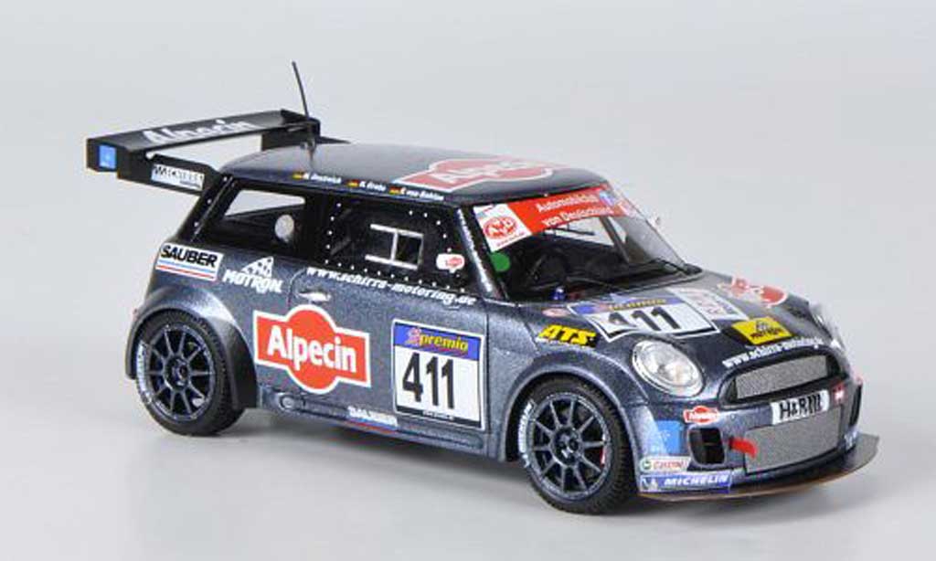 Mini Cooper VLN 1/43 Minichamps VLN No.411 Schirra Motoring Alpecin 2010 diecast model cars