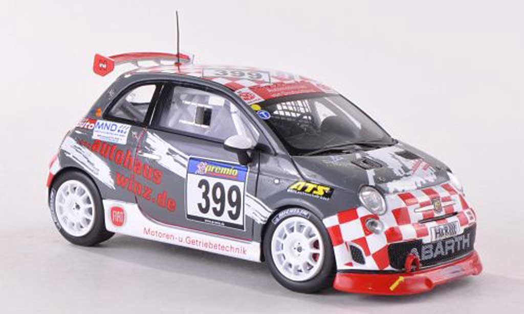 Fiat 500 Abarth 1/43 Minichamps Abarth Assetto No.399 Autohaus Winz VLN 2010 S.Winz/R.Winz diecast model cars