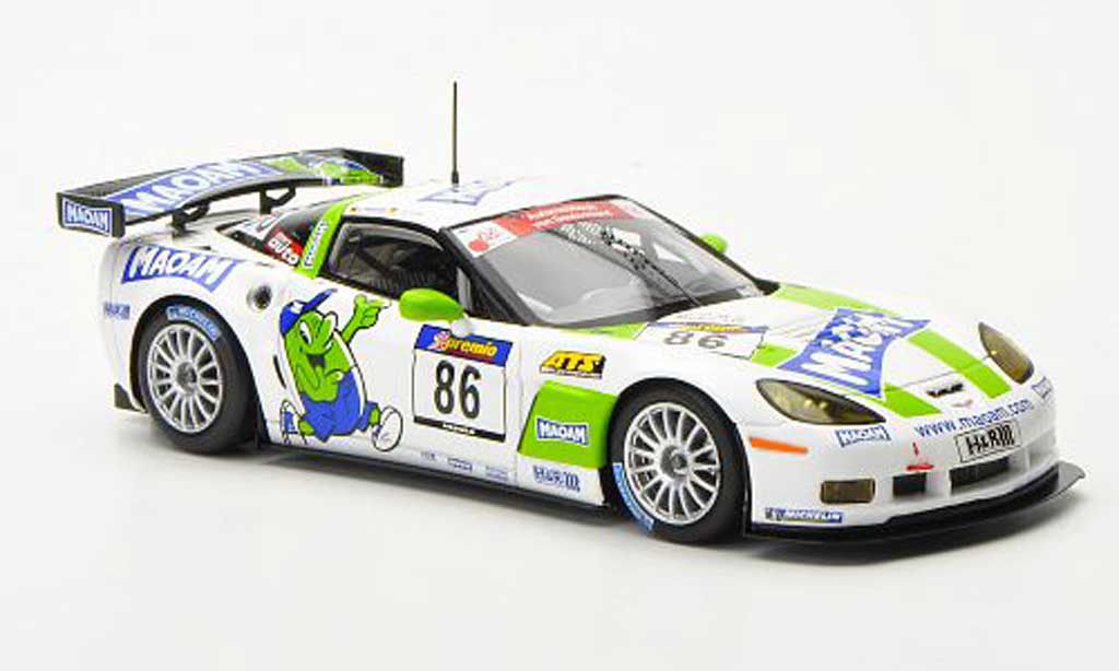 Chevrolet Corvette C6 1/43 Minichamps C6 Callaway Z06R GT3 No.86 Maoam J.Hohenadel / L.D.Arnold VLN 2010 diecast model cars