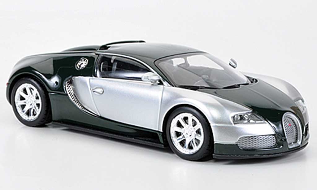 Bugatti Veyron Edition Centenaire 1/43 Minichamps Edition Centenaire Chrom/grun 2009 diecast model cars