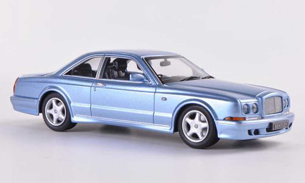 Bentley Continental T 1/43 Minichamps T blue RHD 1996 diecast model cars