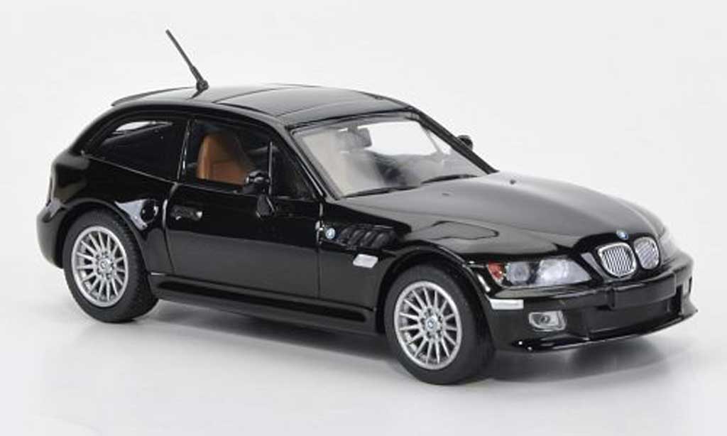 Bmw Z3 coupe 1/43 Minichamps coupe black 2001 diecast model cars