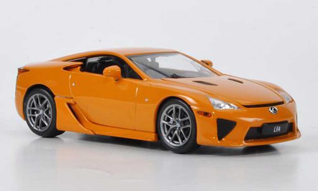 Lexus LFA 1/43 Minichamps orange 2011 diecast model cars