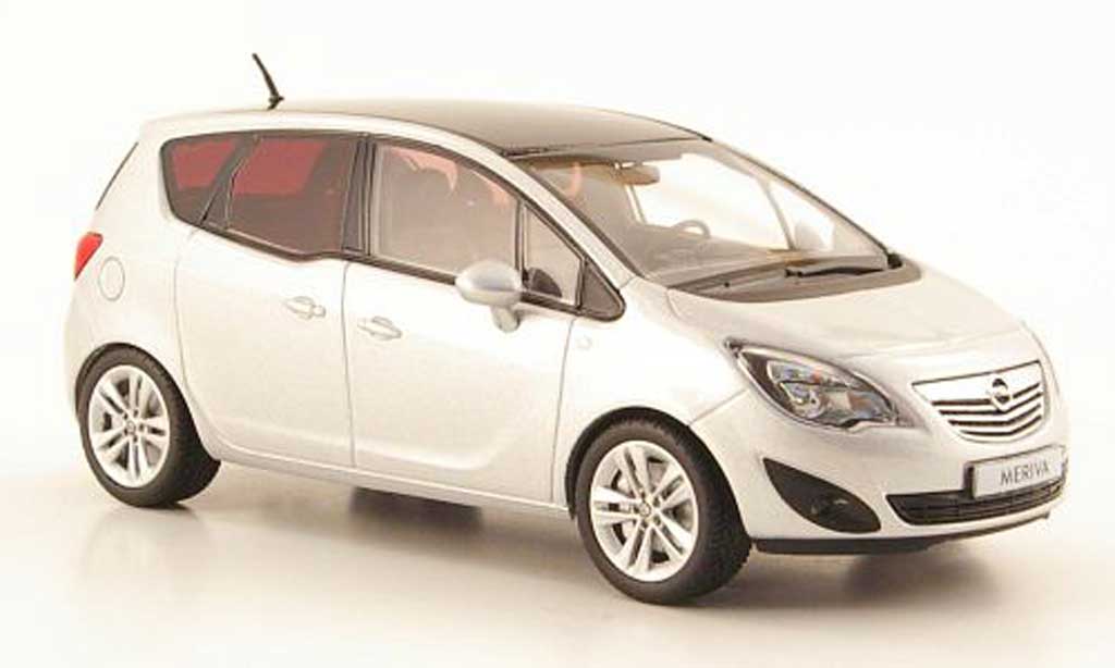 Opel Meriva 1/43 Minichamps grey 2011 diecast model cars