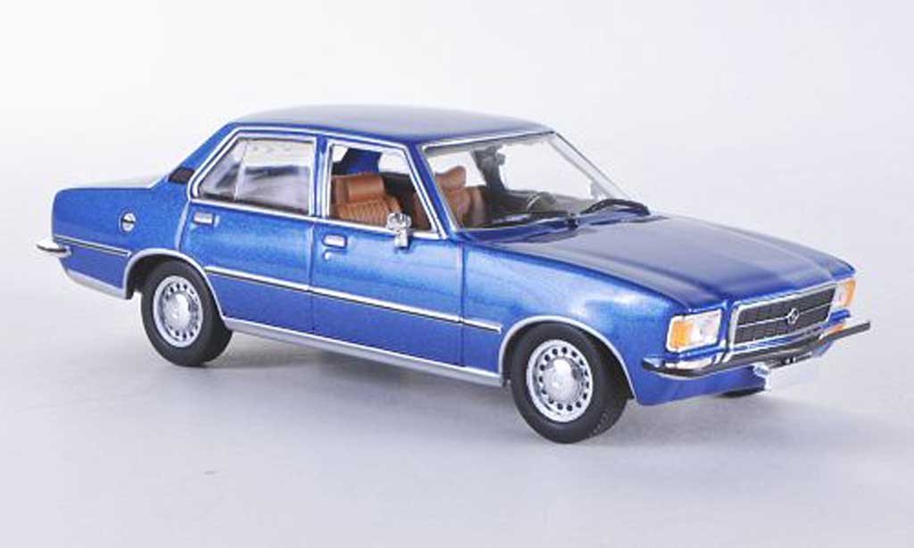 Opel Rekord 1/43 Minichamps D blue 1975 diecast model cars