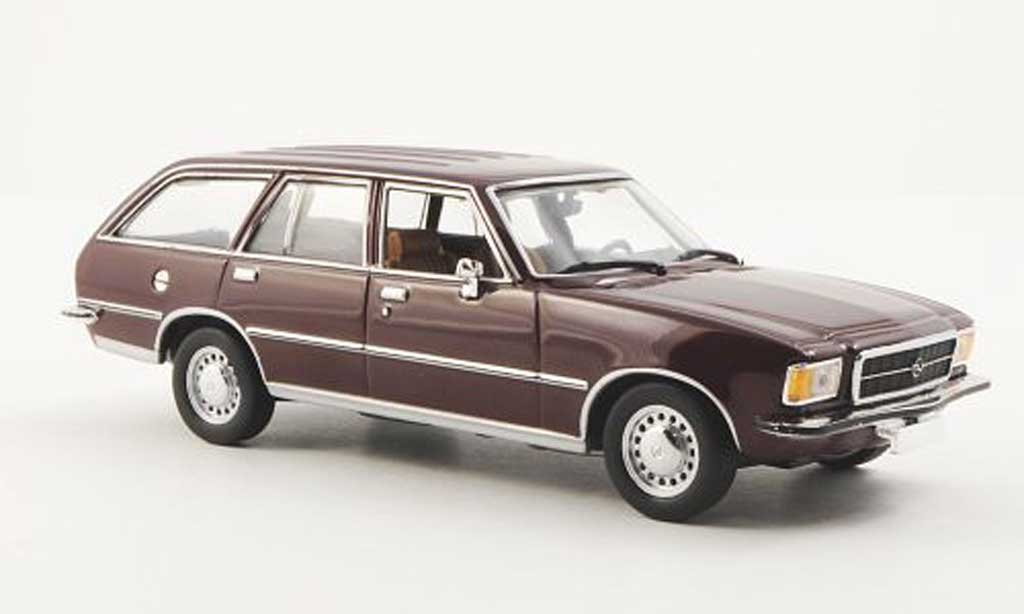 Opel Rekord 1/43 Minichamps D Caravan red 1975 diecast model cars