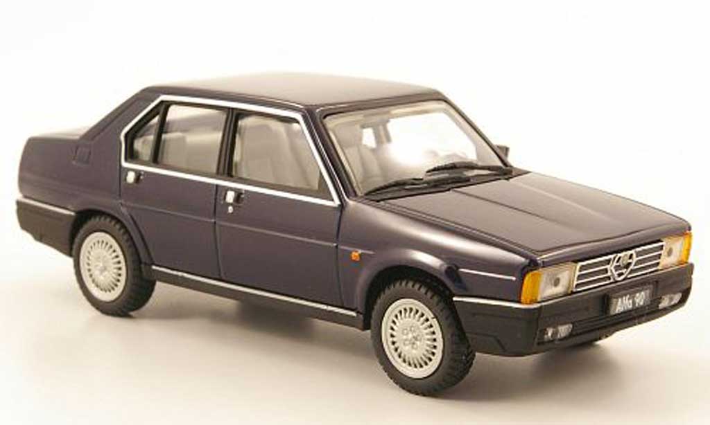 Alfa Romeo 90 1/43 Pego Berlina blue 1984 diecast model cars