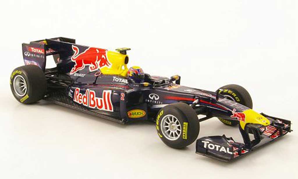 Renault F1 2011 1/43 Minichamps 2011 Red Bull No.2 M.Webber Prasentation diecast model cars