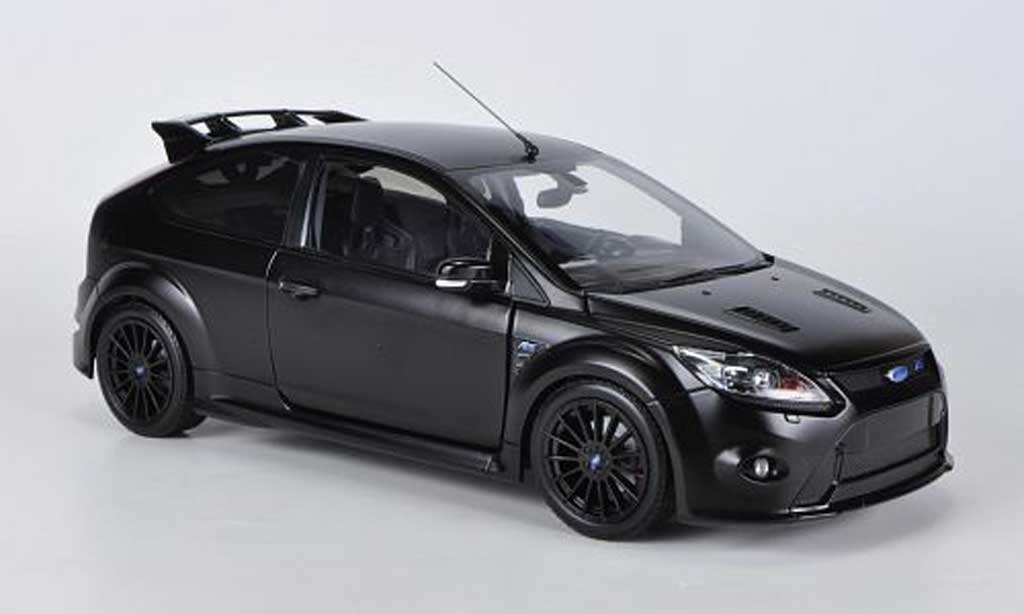Ford Focus RS 500 1/18 Minichamps RS 500 mat black 2010 diecast model cars