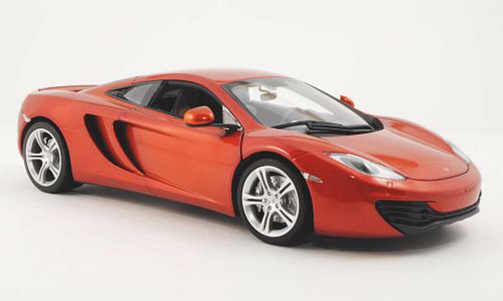 McLaren F1 2011 1/18 Minichamps 2011 MP 4-12C orange diecast model cars