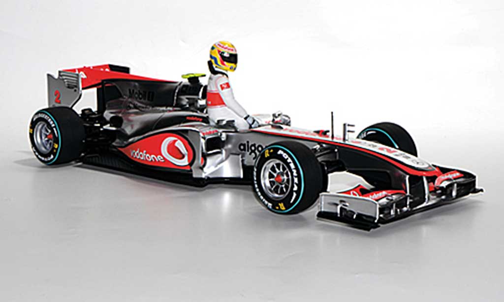 McLaren F1 2010 1/18 Minichamps 2010 Mercedes MP4-25 No.2 L.Hamilton Qualifying GP Kanada diecast model cars