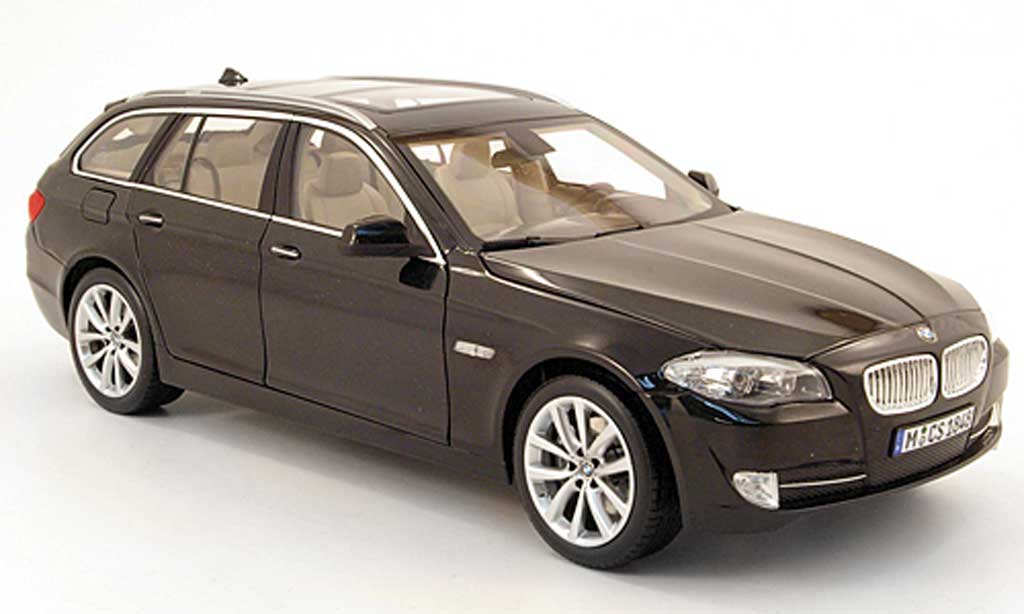 Bmw 550 F11 1/18 Norev F11 touring black 2010 diecast model cars