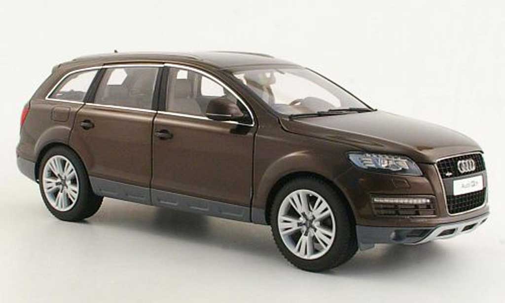 Audi Q7 1/18 Kyosho brown Facelift diecast model cars