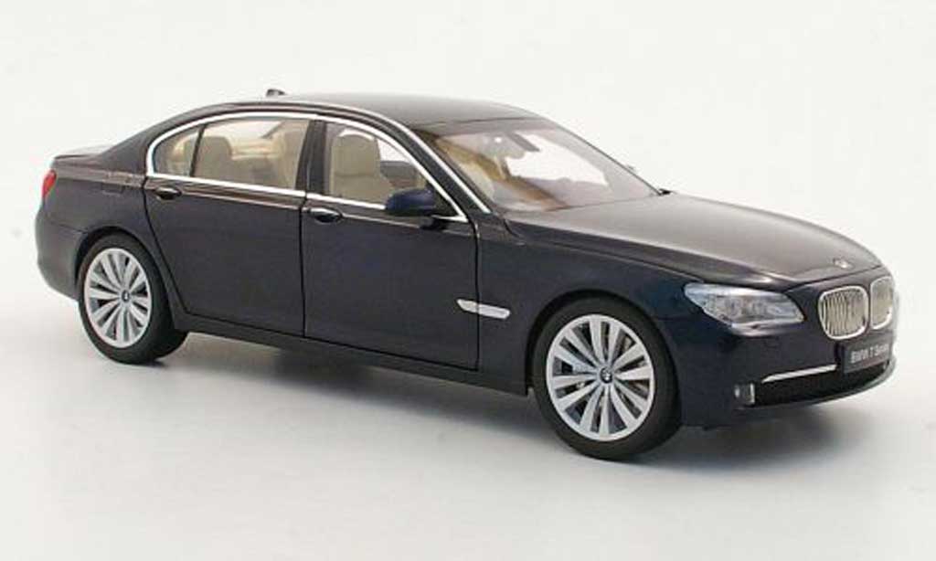 Bmw 750 F02 1/18 Kyosho F02 Li blue grey diecast model cars