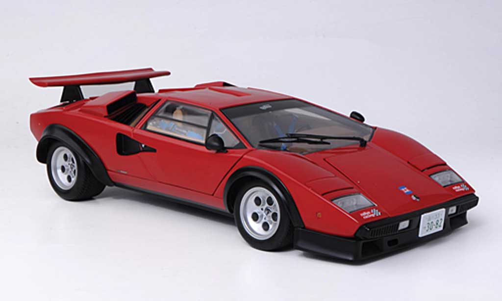 Lamborghini Countach 5000 S 1/18 Kyosho 5000 S Walter Wolf red diecast model cars
