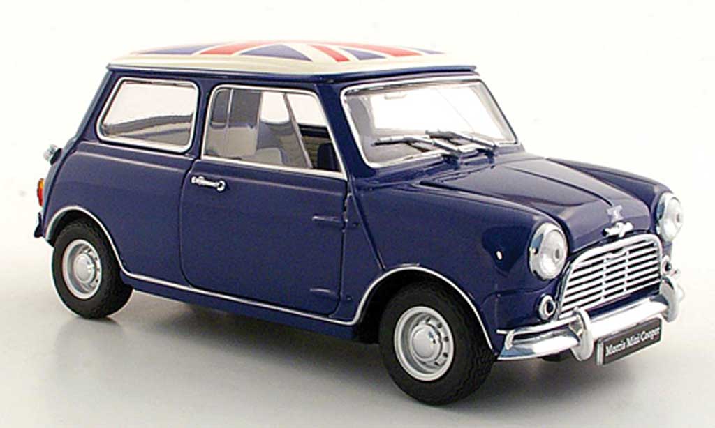 Austin Mini Cooper S 1/18 Kyosho Cooper S S Mk I 1275S blue/Union Jack diecast model cars