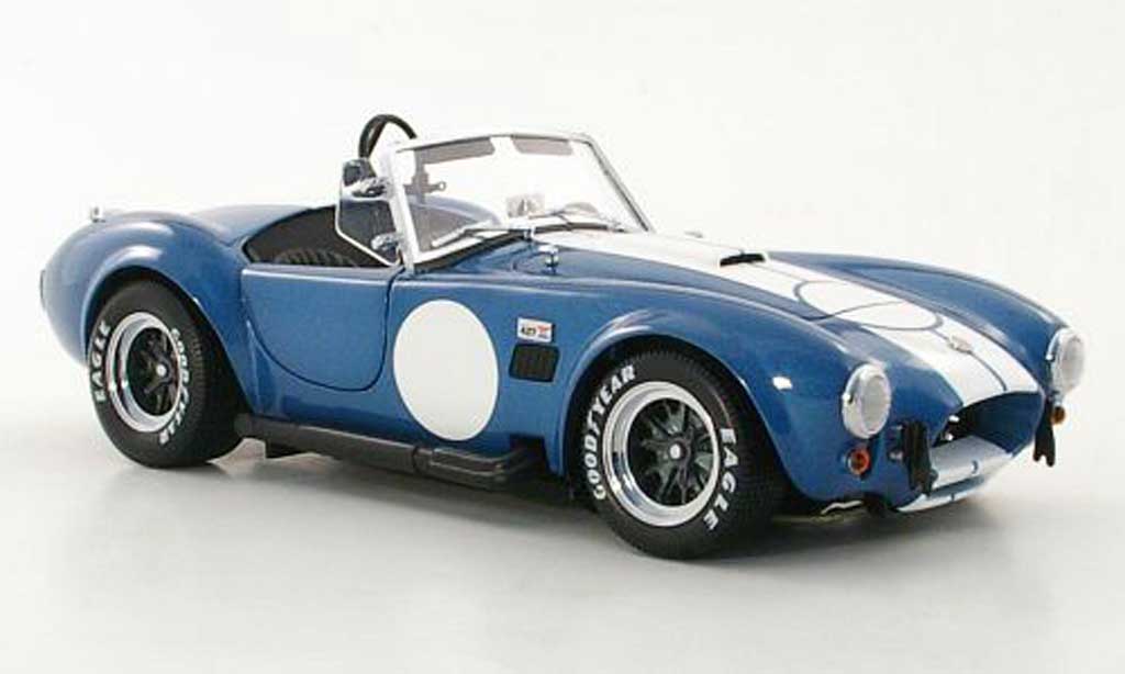 Shelby Ac Cobra 1/18 Kyosho Cobra 427 S/C blue/white diecast model cars