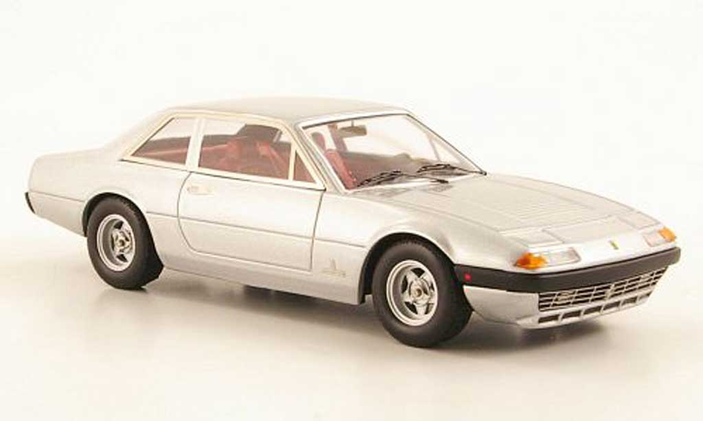 Ferrari 365 GT4 2+2 1/43 Hot Wheels Elite GT4 2+2 grey (Elite) diecast model cars