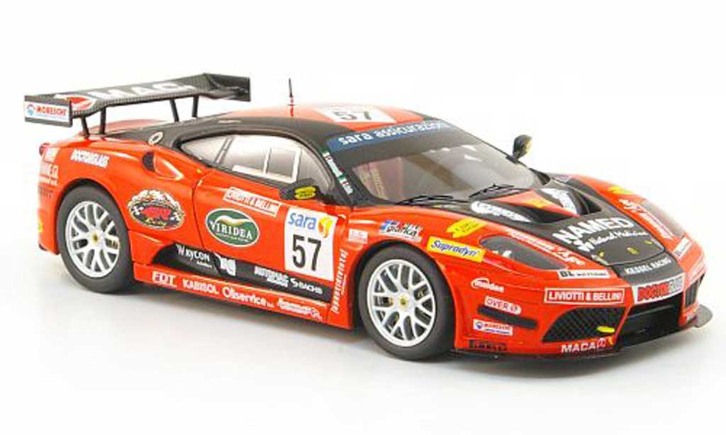 Ferrari F430 GT3 1/43 Hot Wheels Elite GT3 No.57 Kessel Racing Italian Championship (Elite) 2009 diecast model cars
